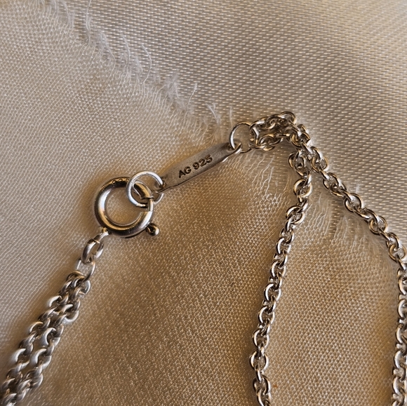 Tiffany double chain infinity necklace - Picture 3 of 6